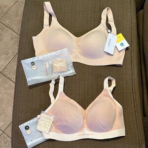 Women's Cream Wireless Bra